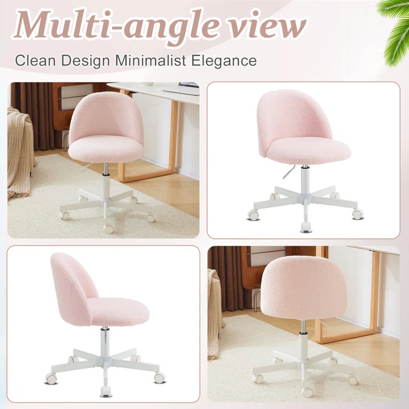 Task Chair Office Desk Chair Make up Chair with Wheels