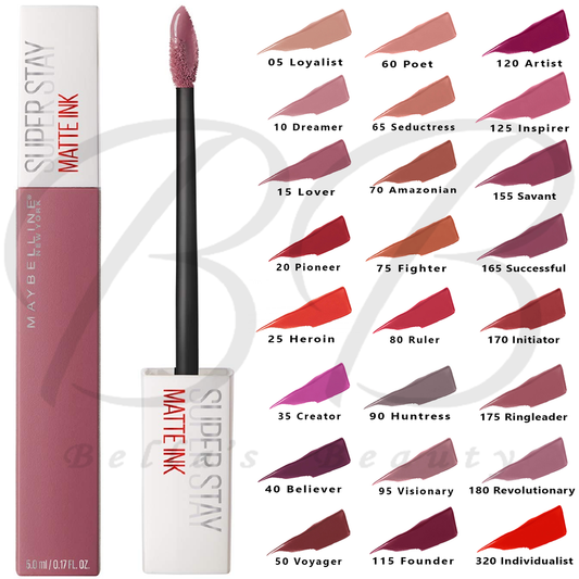 Maybelline Superstay Matte Ink Liquid Lipstick Authentic 5Ml - Choose Your Shade